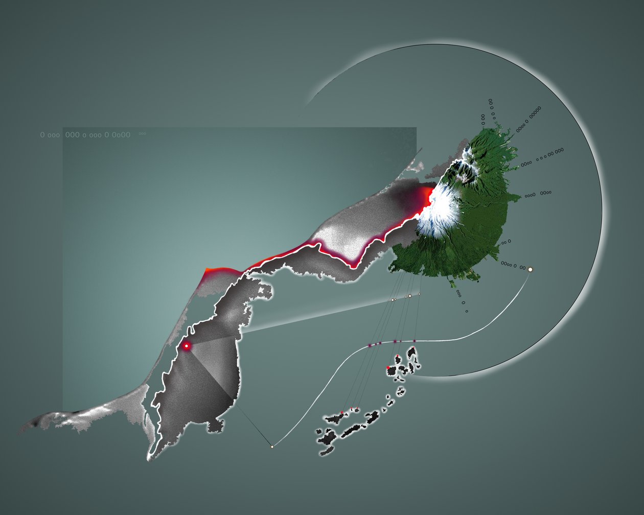 Ucraina attaccata dalla Russia, 2022 (illustrazione) da Alessandro Lonati