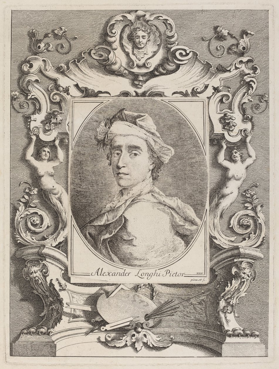Autoritratto da Alessandro Longhi