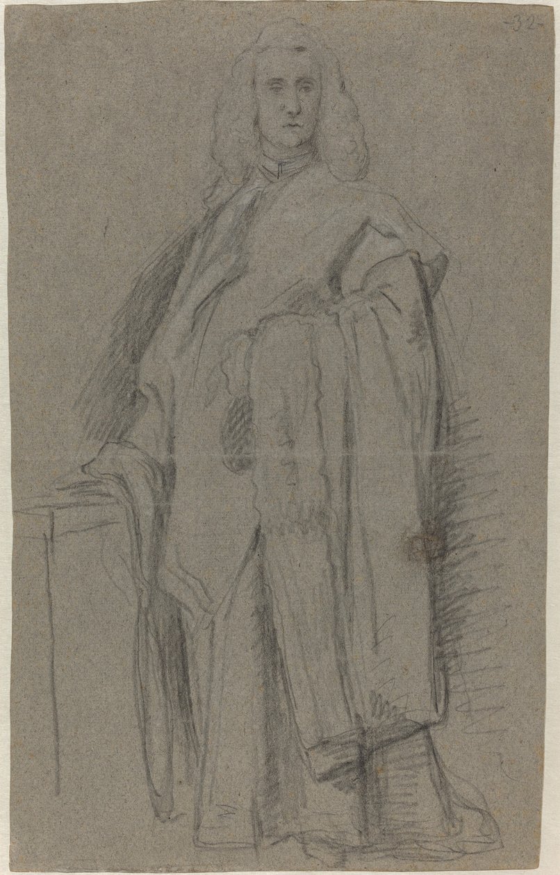 Procuratore veneziano di San Marco (recto) da Alessandro Longhi or Pietro Longhi