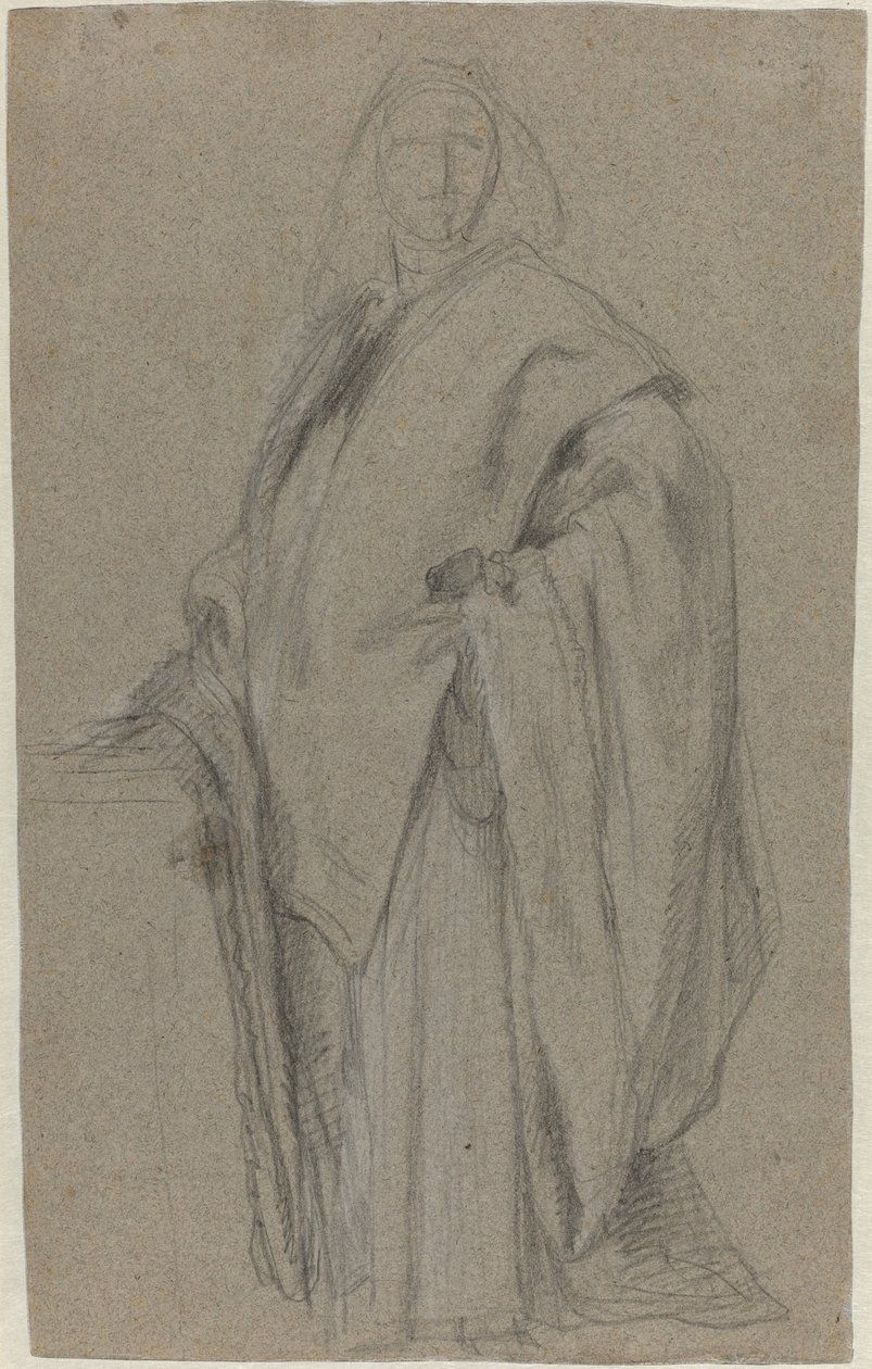 Ritratto di un procuratore [verso] da Alessandro Longhi or Pietro Longhi