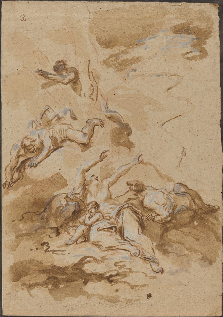 Figure in una tempesta da Alessandro Magnasco