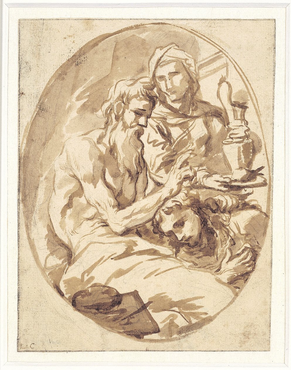 Isacco benedice Giacobbe da Alessandro Magnasco