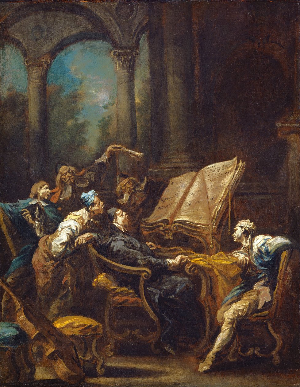I Coristi da Alessandro Magnasco
