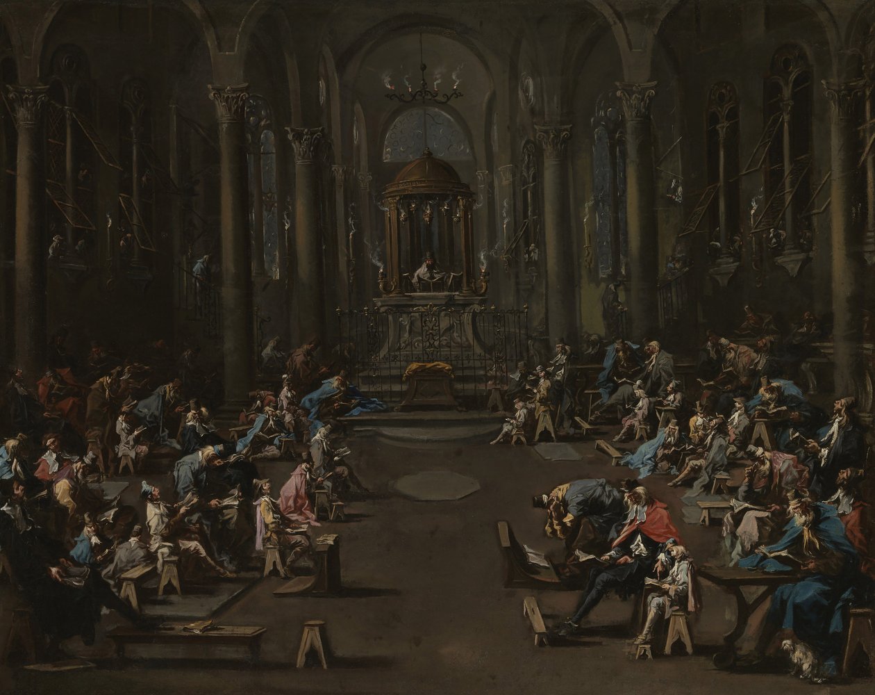 La sinagoga da Alessandro Magnasco