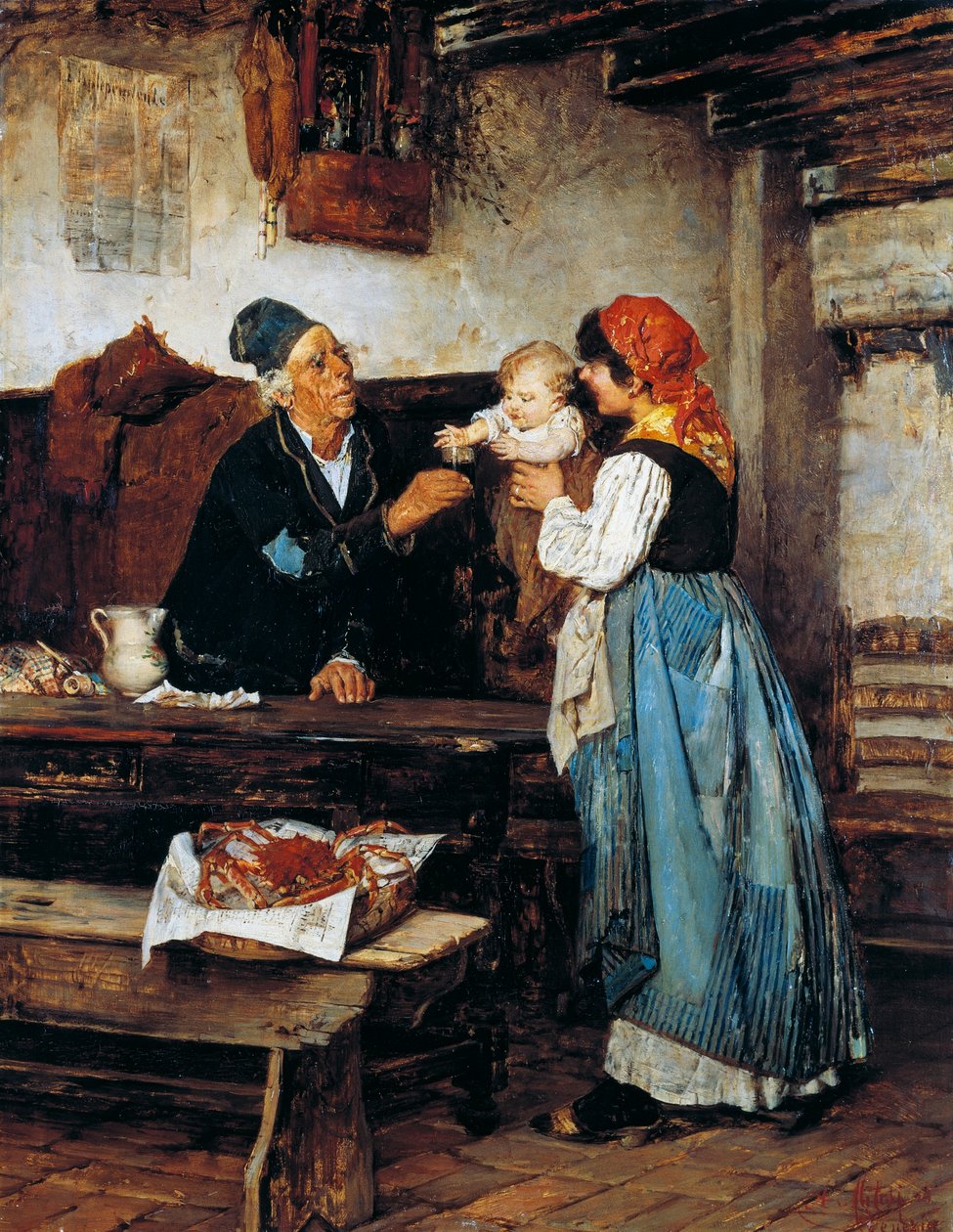 Nonno che offre da Alessandro Milesi