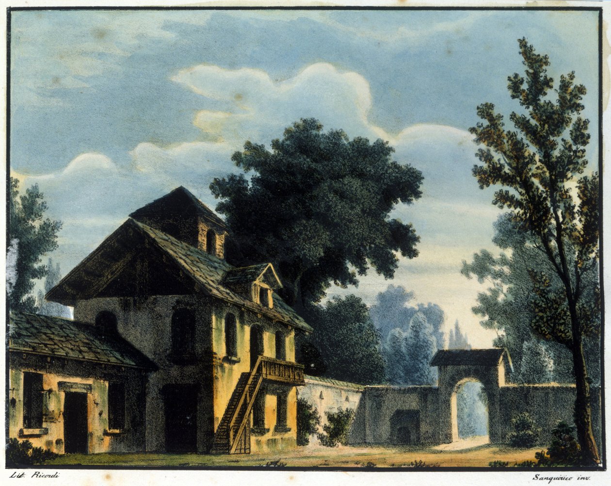 Scenografia per la Scena 2 dell