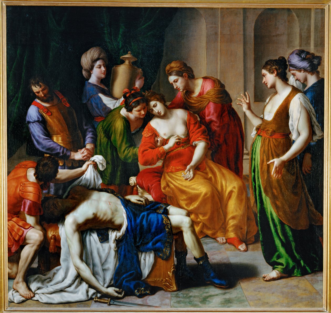 La morte di Cleopatre - La morte di Cleopatra ... da Alessandro Turchi
