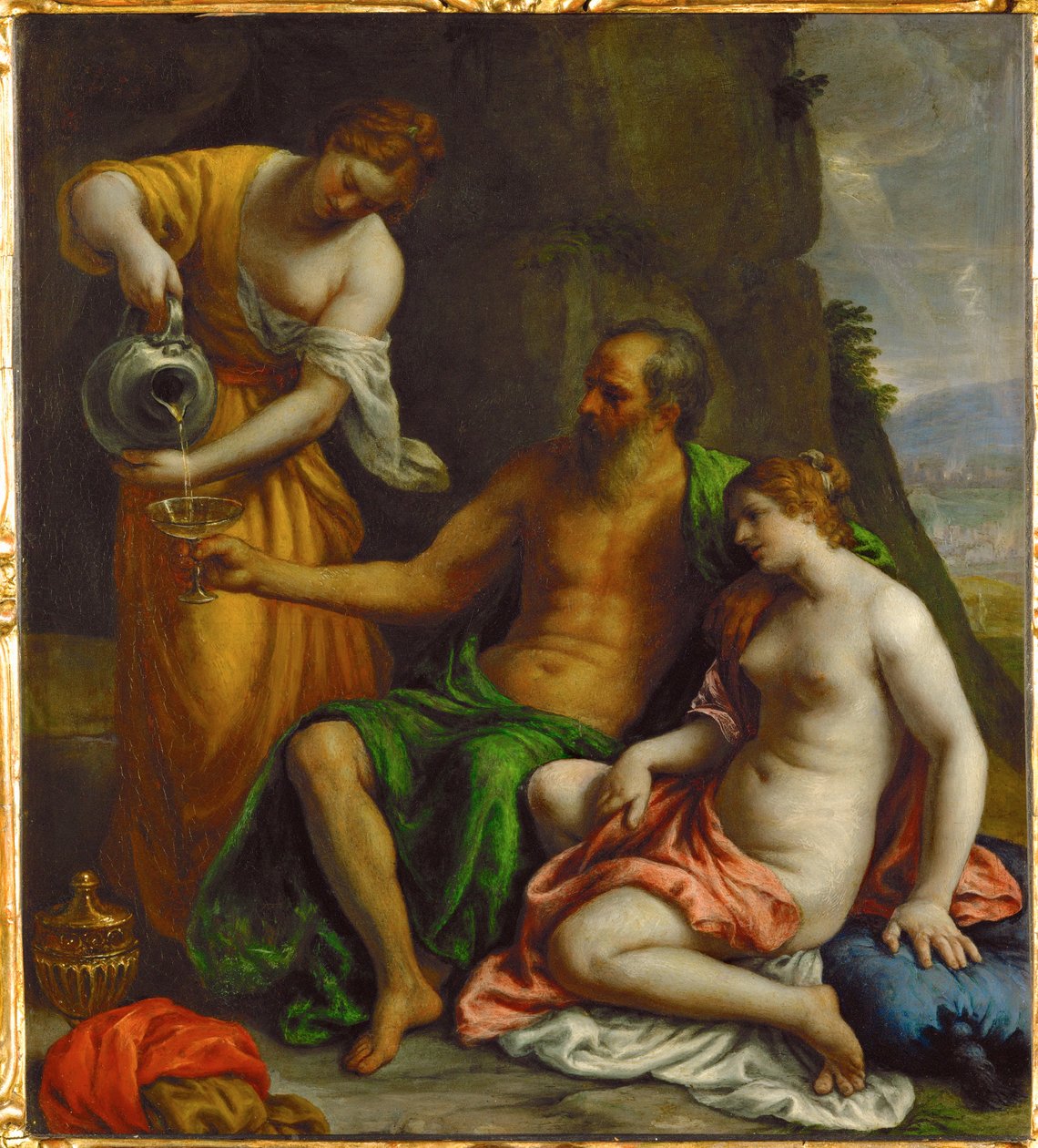 Lot e le sue figlie da Alessandro Turchi