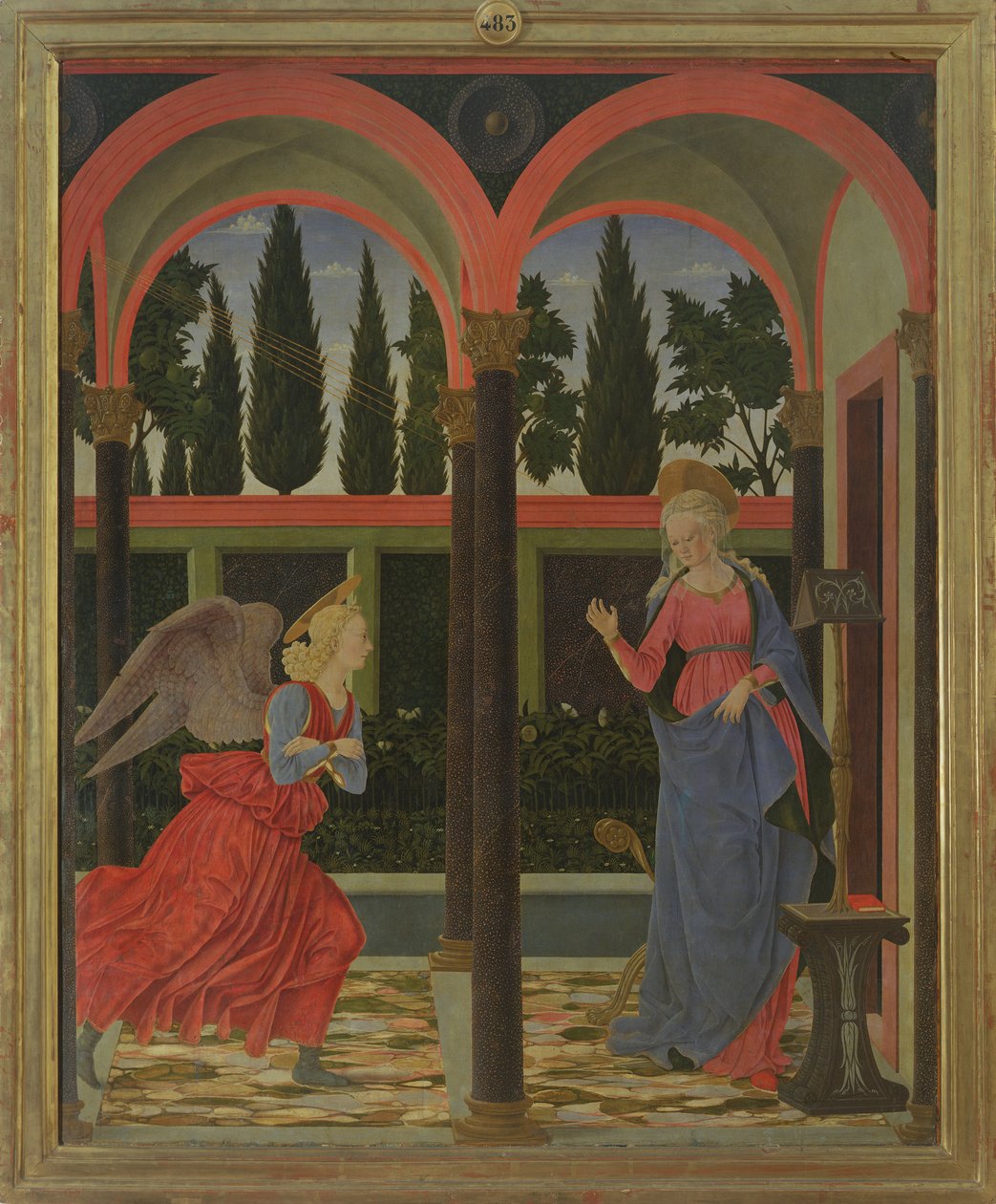 Annunciazione da Alessio Baldovinetti