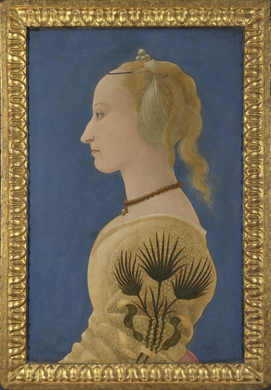 Ritratto di una signora, ca 1465 da Alesso Baldovinetti
