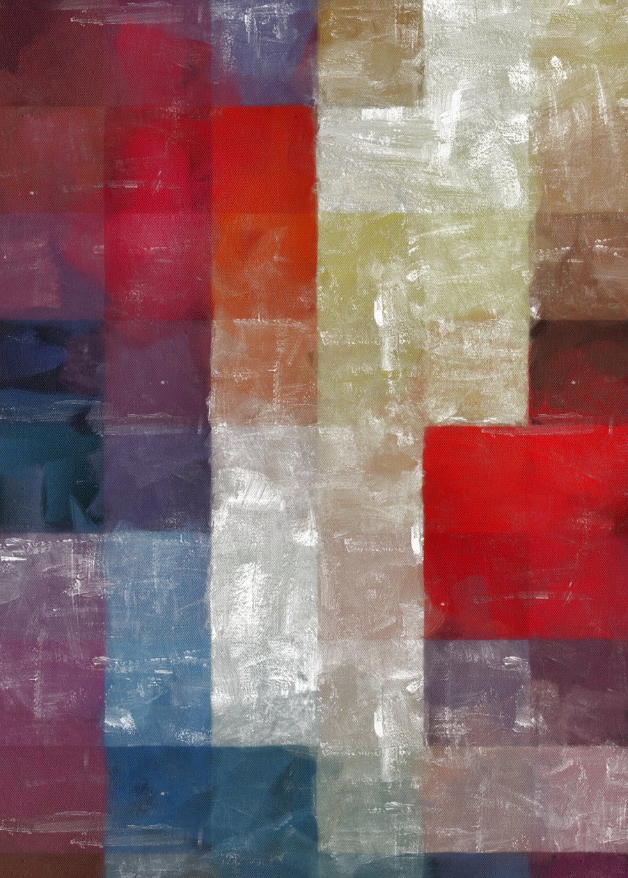 senza titolo con rosso, 2017 da Alex Caminker