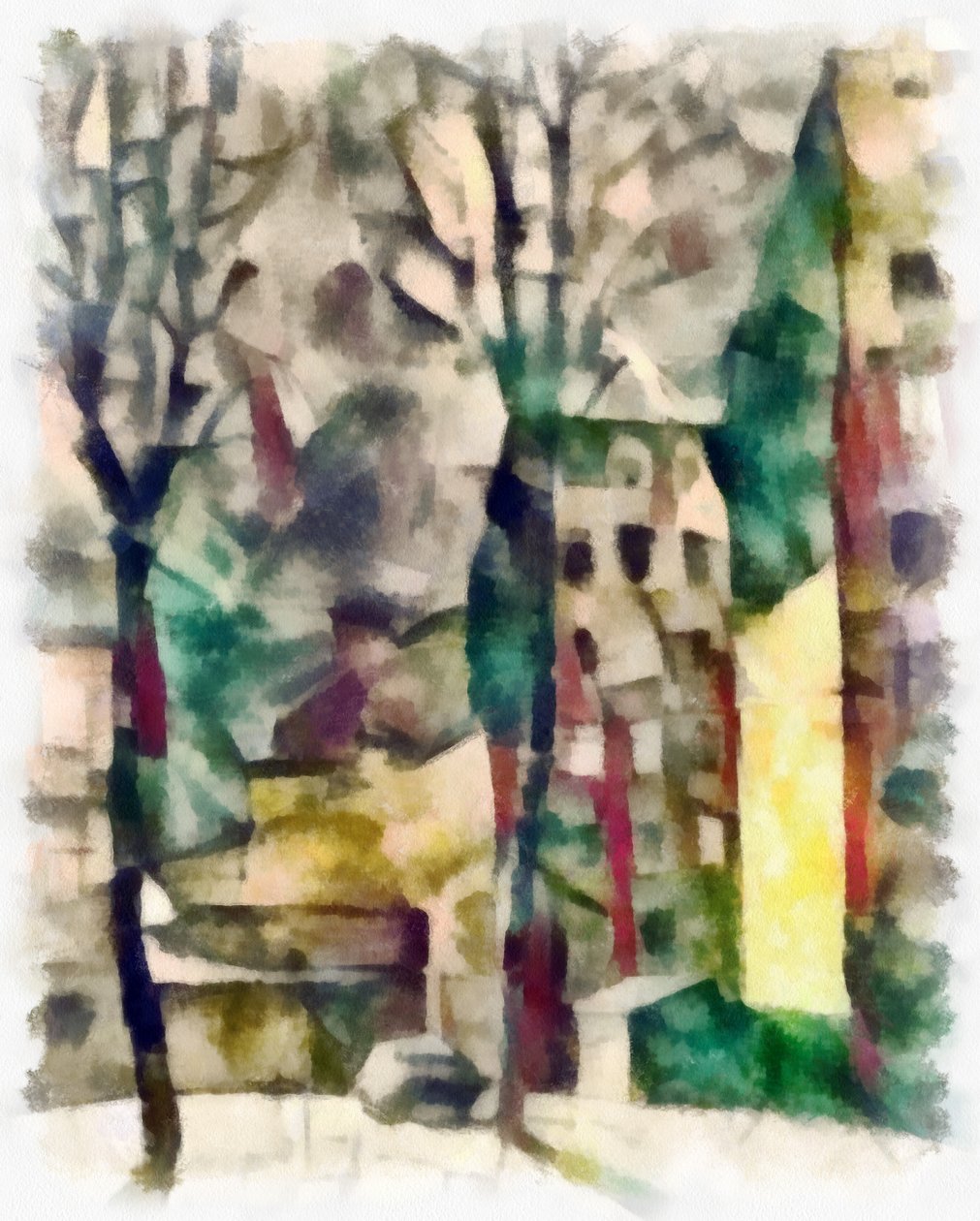 vista (verde) #19 da Alex Caminker