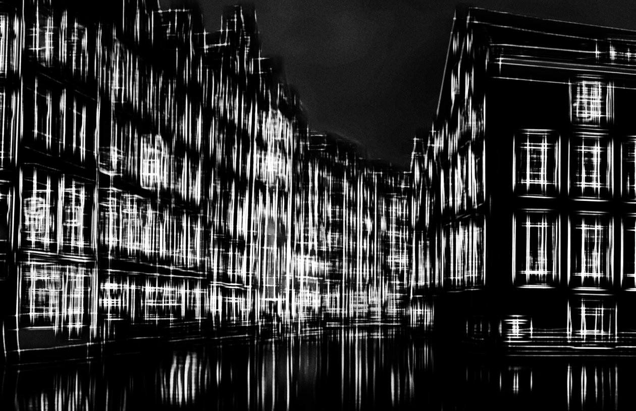 Luci nella città notturna, 2019 da Alex Caminker