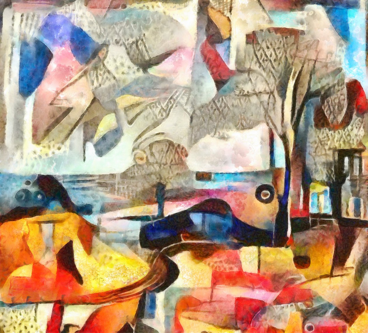 Vicino alla baia, 2017 da Alex Caminker