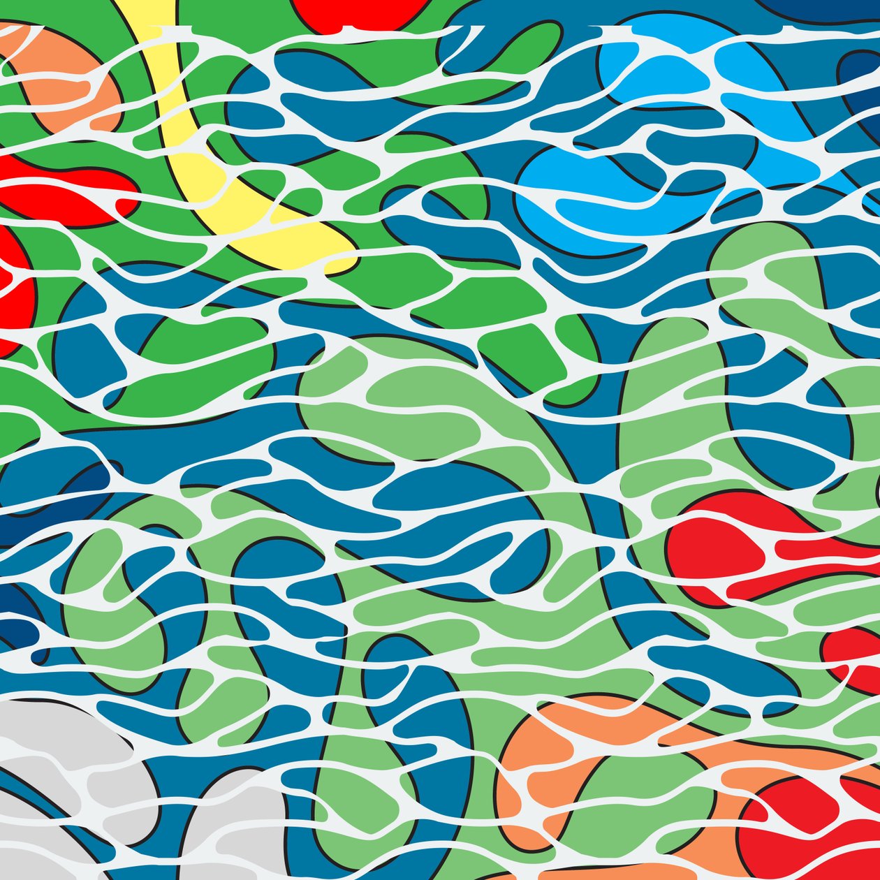 Fondo della piscina da Alex Caminker