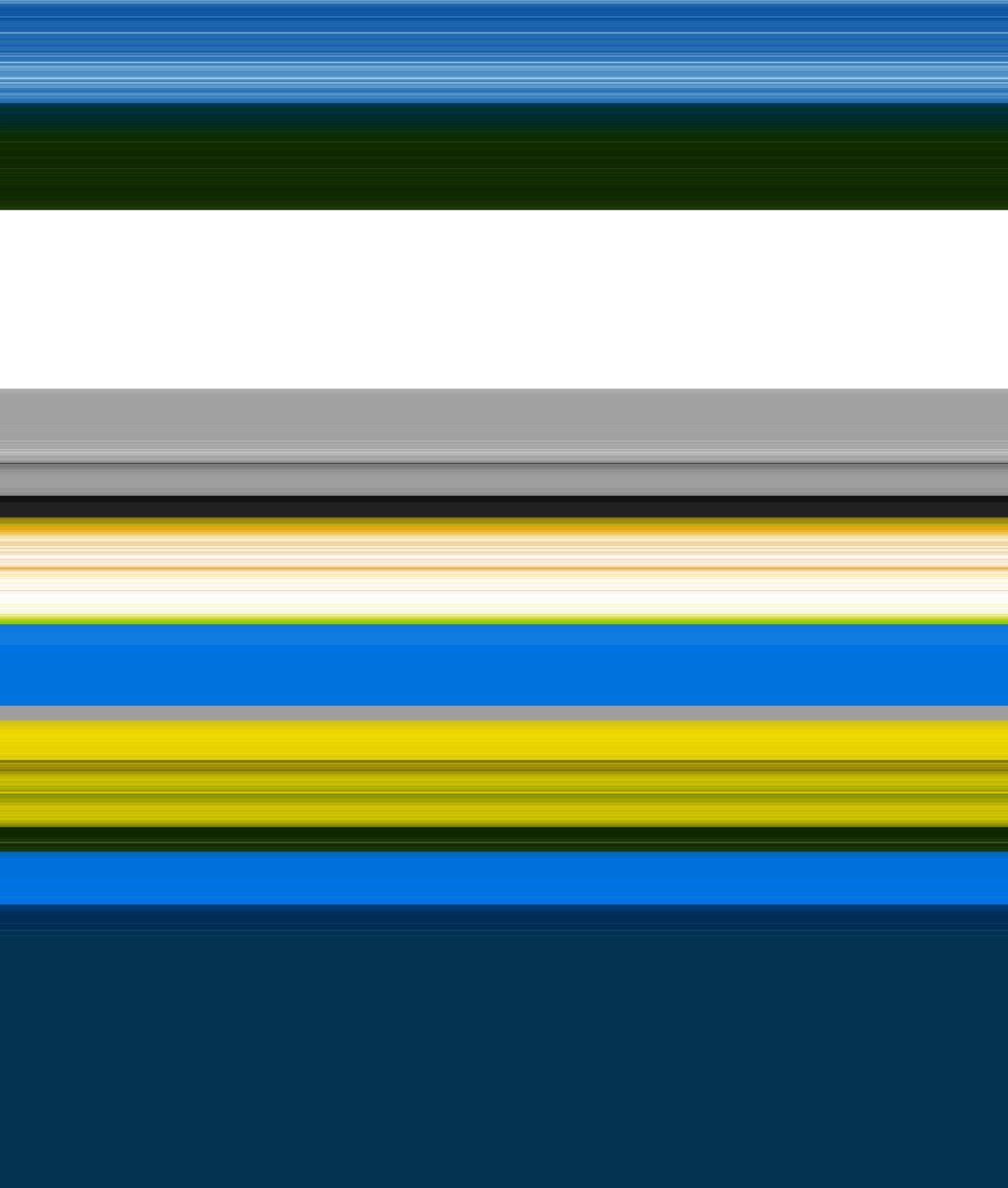 Strisce-corde blu, 2019 da Alex Caminker