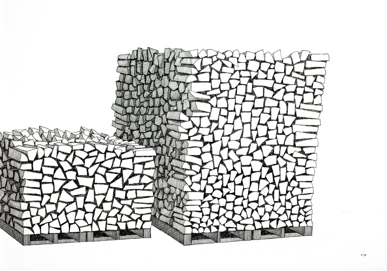 Pallet di legna da ardere da Alex Dunn