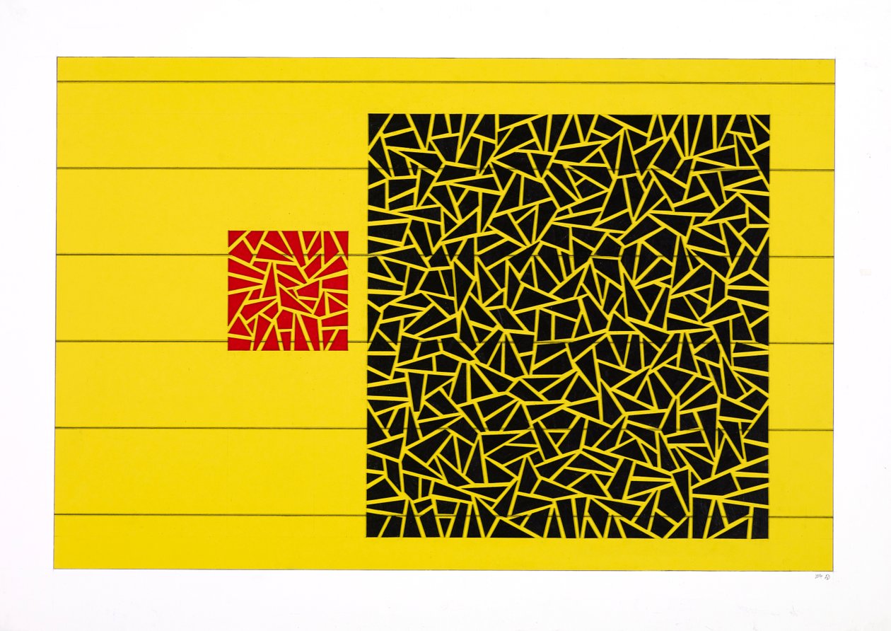Equilibrio su campo giallo da Alex Dunn
