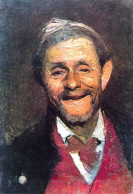 Un vecchio sorridente da Alexander Beridze