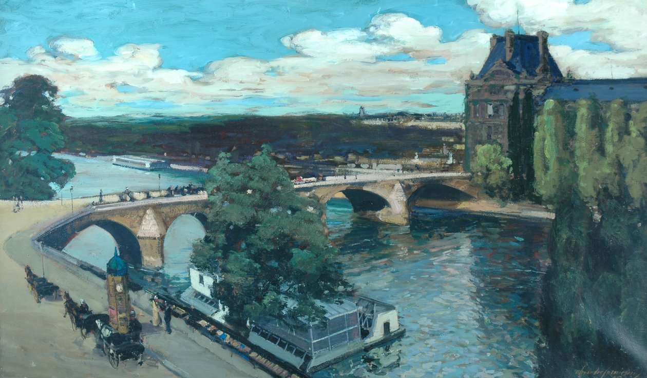 La Senna, Parigi, 1907 da Alexander Jamieson