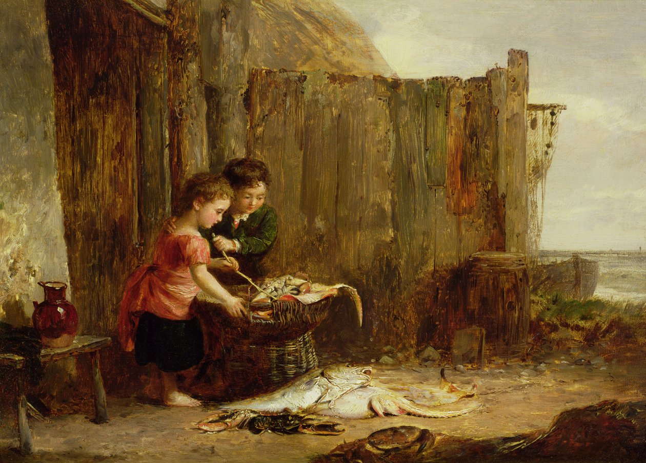 La Pesca del Mattino, XIX secolo da Alexander Jnr. Fraser
