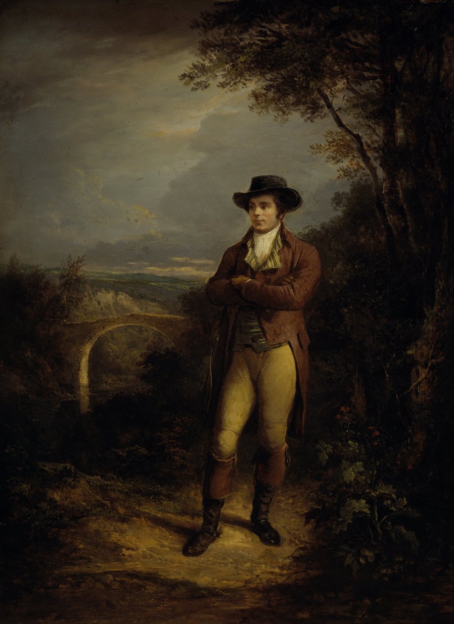 Robert Burns, 1759 da Alexander Nasmyth