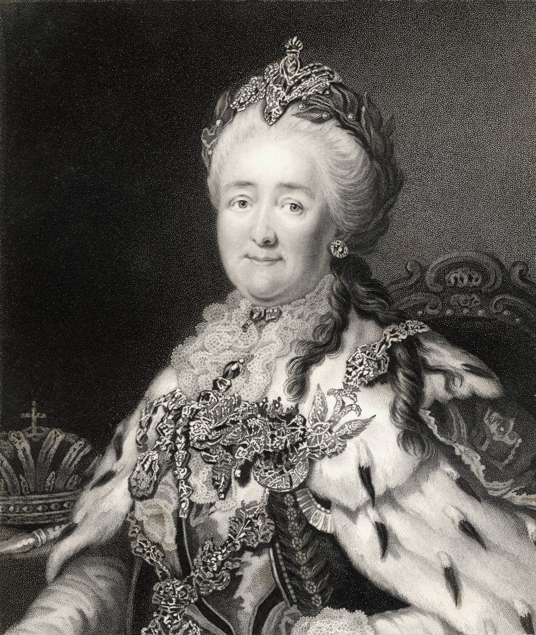 Caterina II (1729-96) di Russia, da 