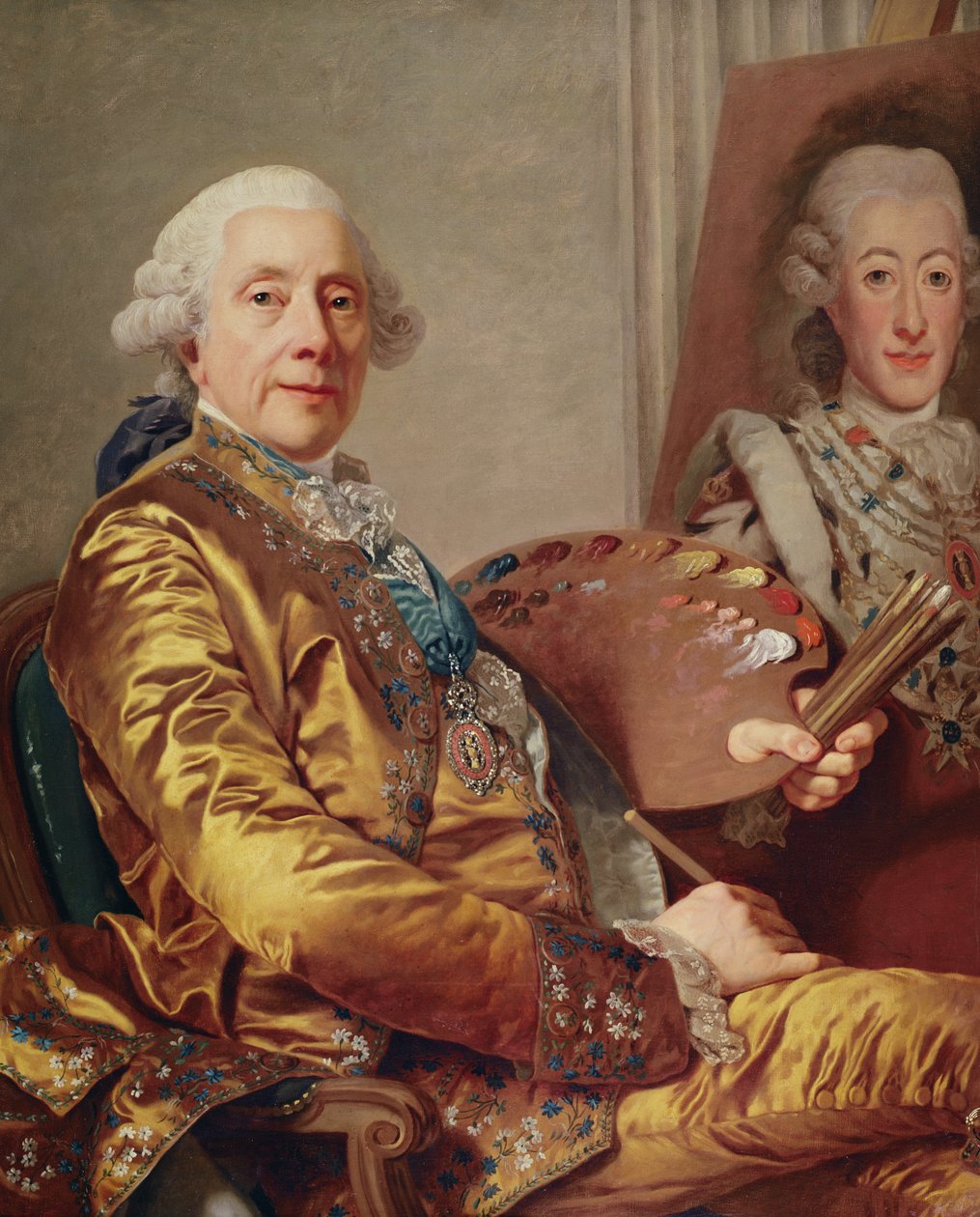 Autoritratto, c.1790 da Alexander Roslin