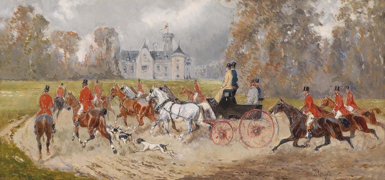 Ritorno al castello da Alexander von Bensa