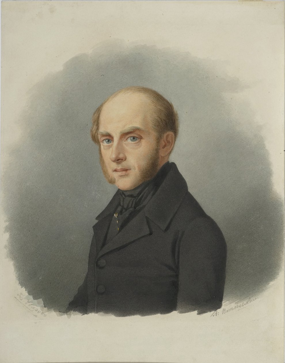 Ritratto del conte Sergey Semionovich Uvarov da Alexander Alexeyevich Vasilyevsky