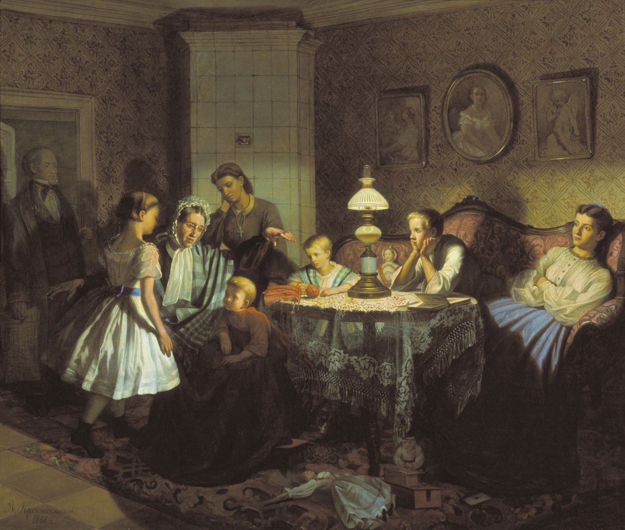 Le fiabe della nonna (1866) da Alexander Andreyevich Krasnoselsky