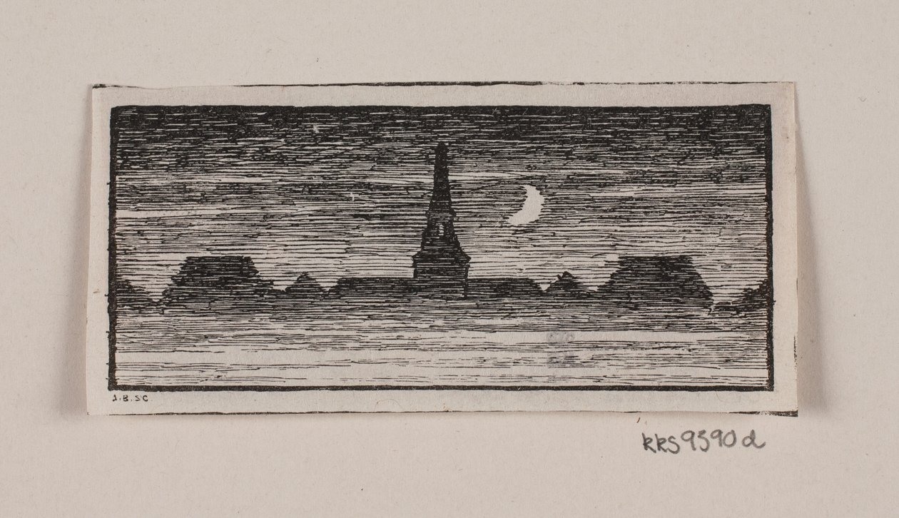 Danese:  Vignetta per "Posthuset i Hirschholm" di H. Hertz da Alexander Blom