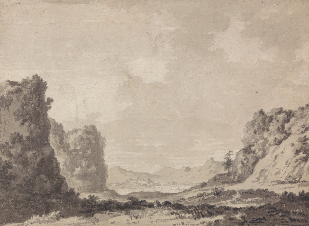 Una valle da Alexander Cozens