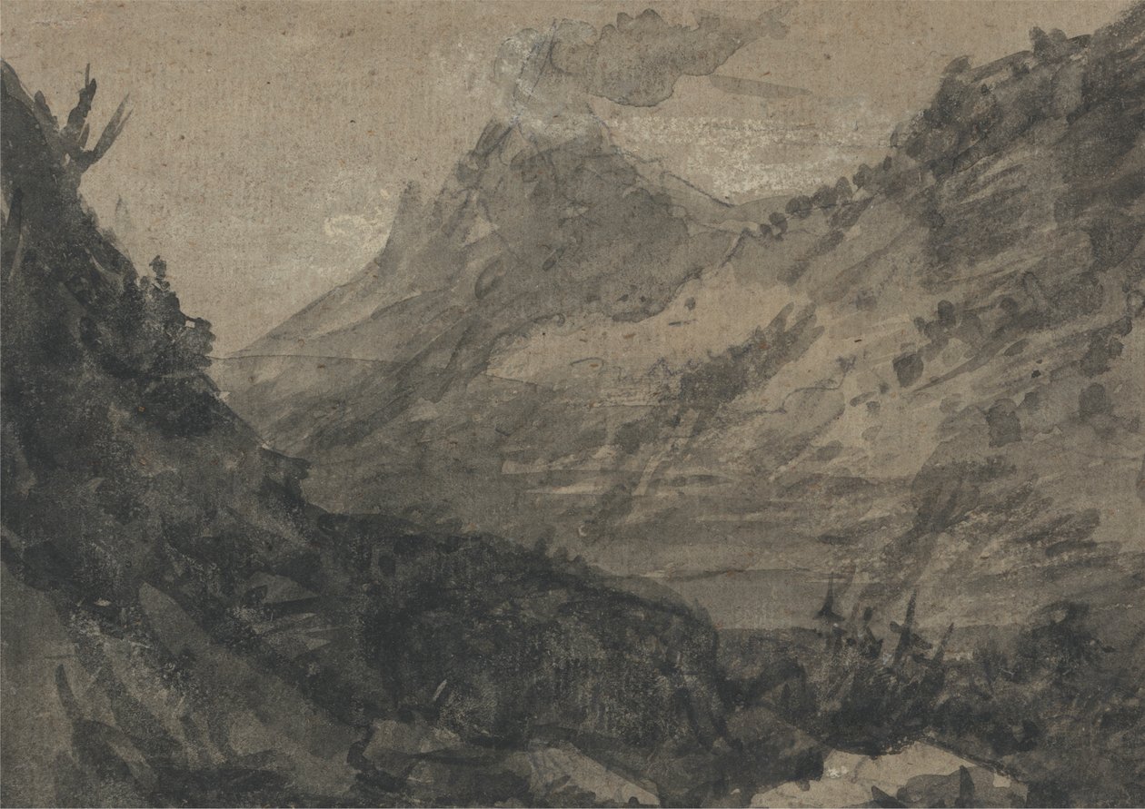 Paesaggio Montuoso da Alexander Cozens