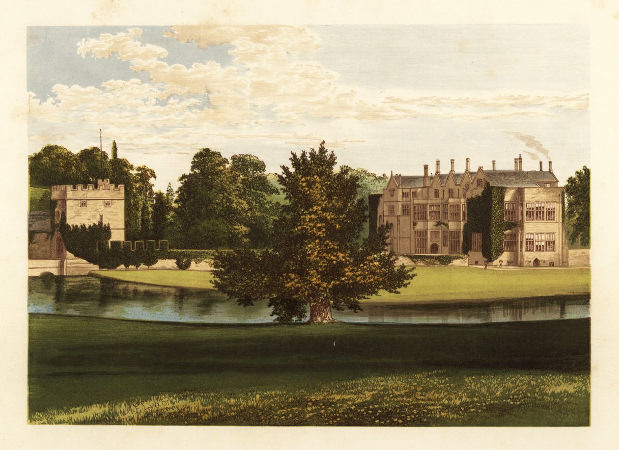 Castello di Broughton, Oxfordshire, Inghilterra da Alexander Francis (after) Lydon