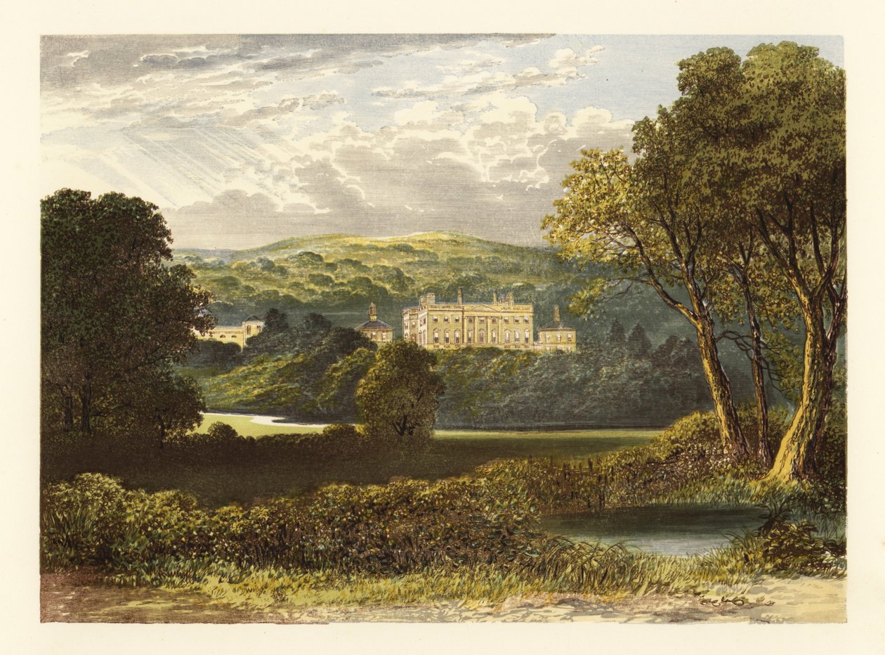Denton Hall, Yorkshire, Inghilterra da Alexander Francis (after) Lydon