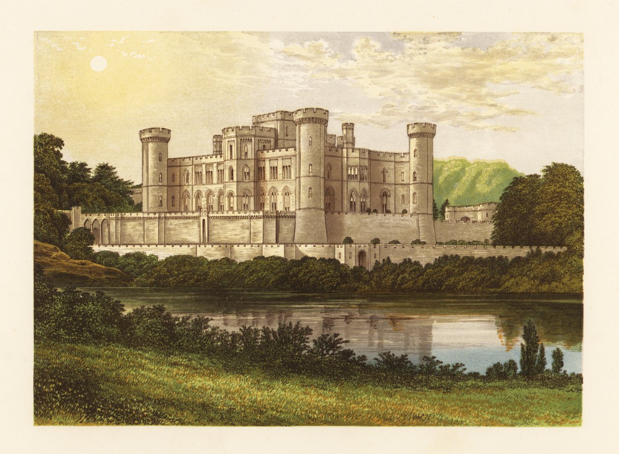 Castello di Eastnor, Herefordshire, Inghilterra da Alexander Francis (after) Lydon