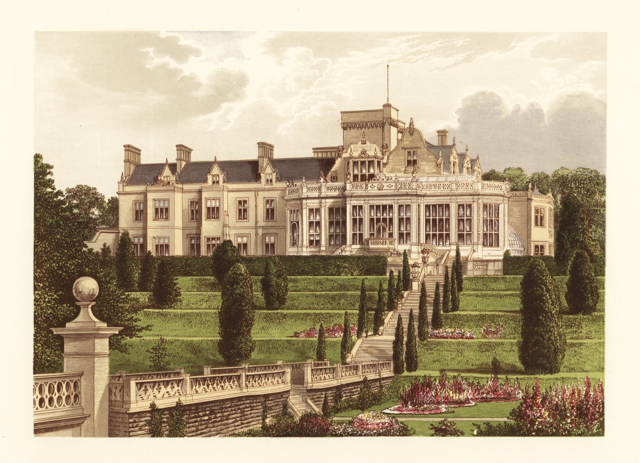 Easton Hall, Lincolnshire, Inghilterra da Alexander Francis (after) Lydon