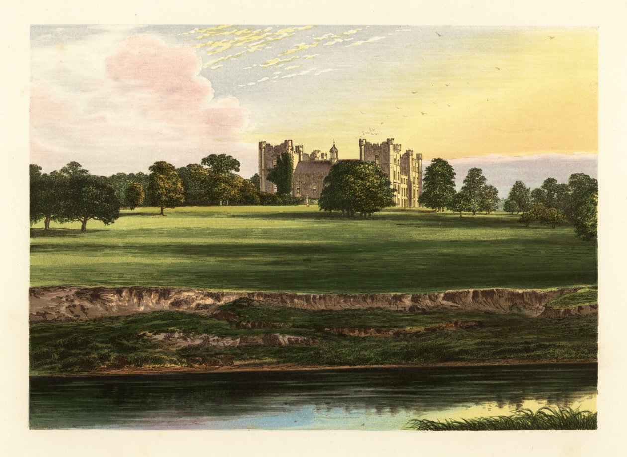 Castello di Lumley, Durham, Inghilterra da Alexander Francis (after) Lydon