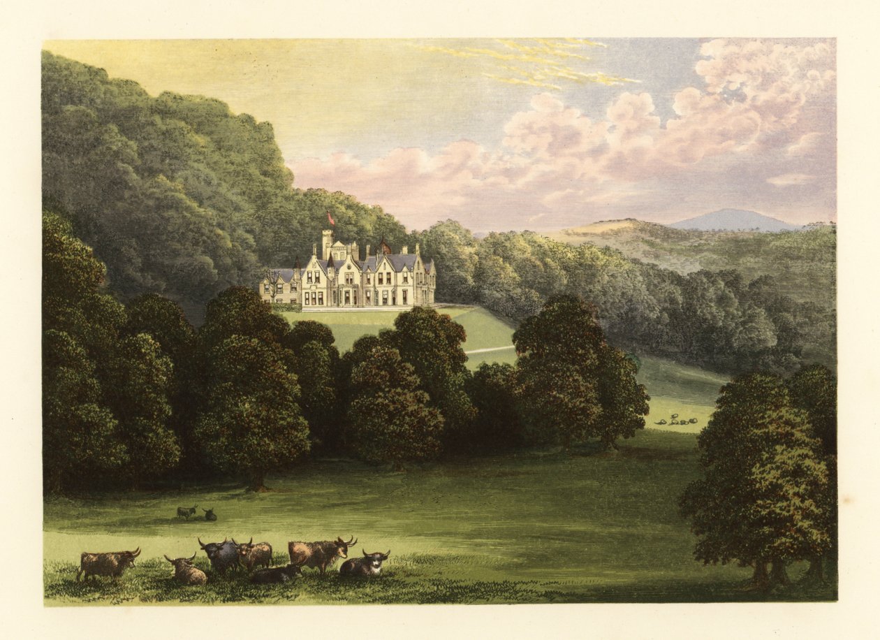 Philiphaugh, Selkirkshire, Scozia da Alexander Francis (after) Lydon