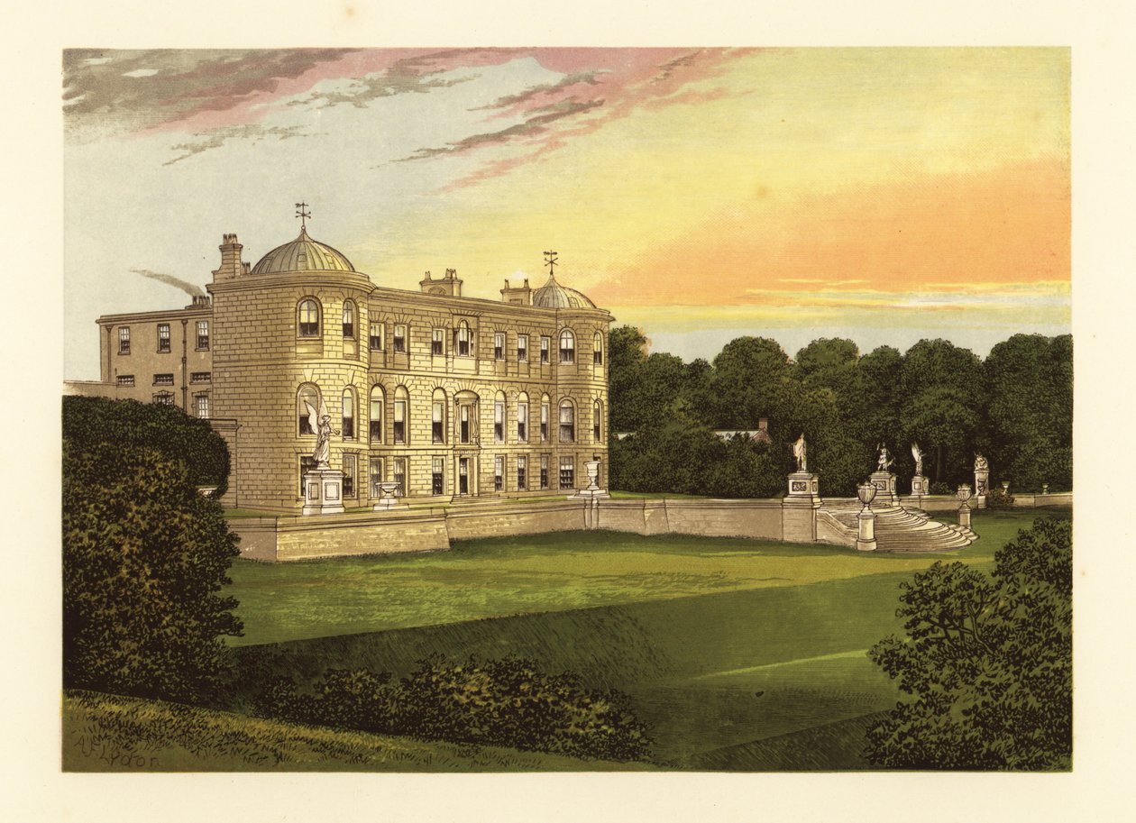 Powerscourt, Contea di Wicklow, Irlanda da Alexander Francis (after) Lydon