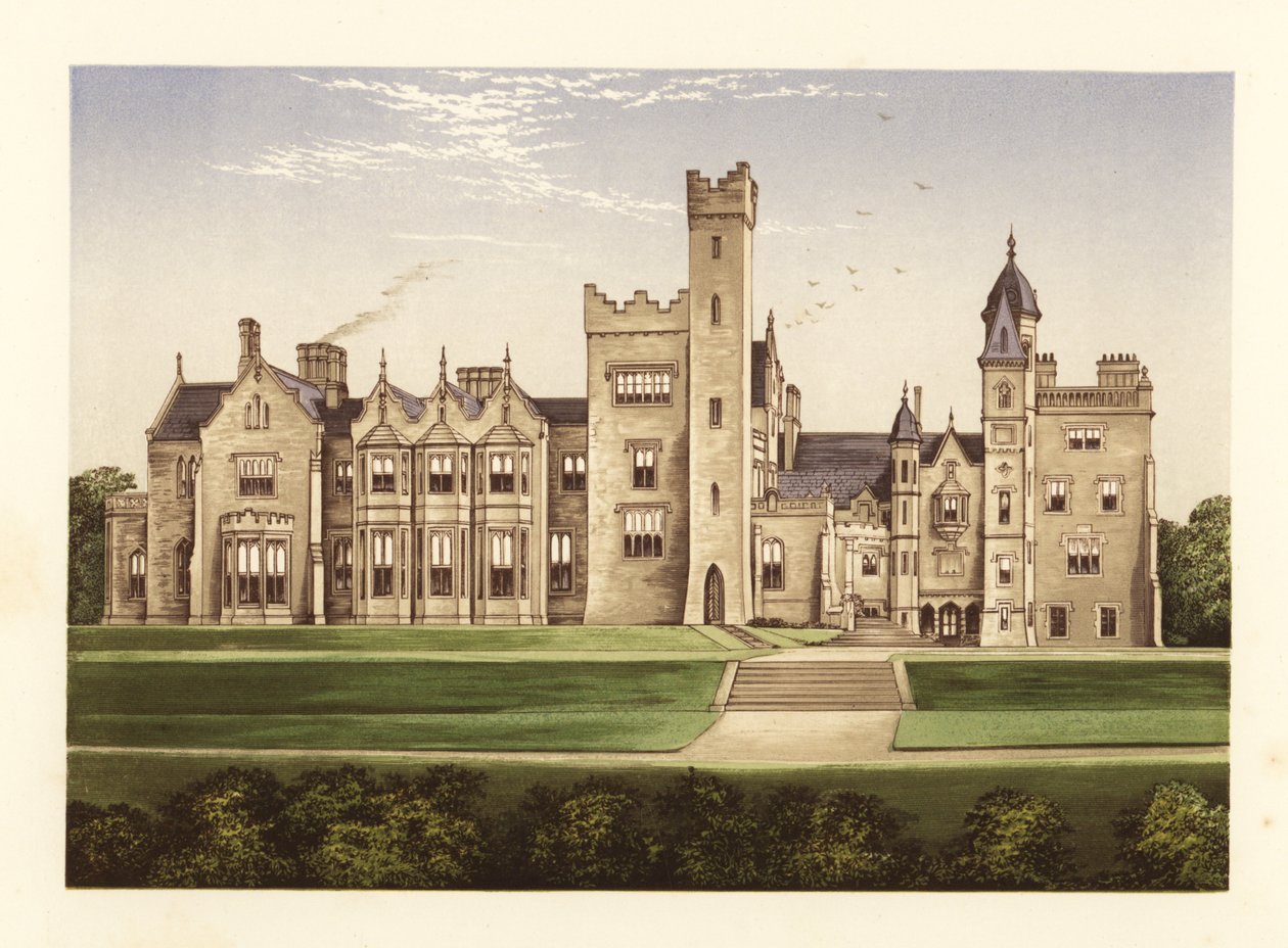 Castello di Rossmore, Contea di Monaghan, Irlanda da Alexander Francis (after) Lydon