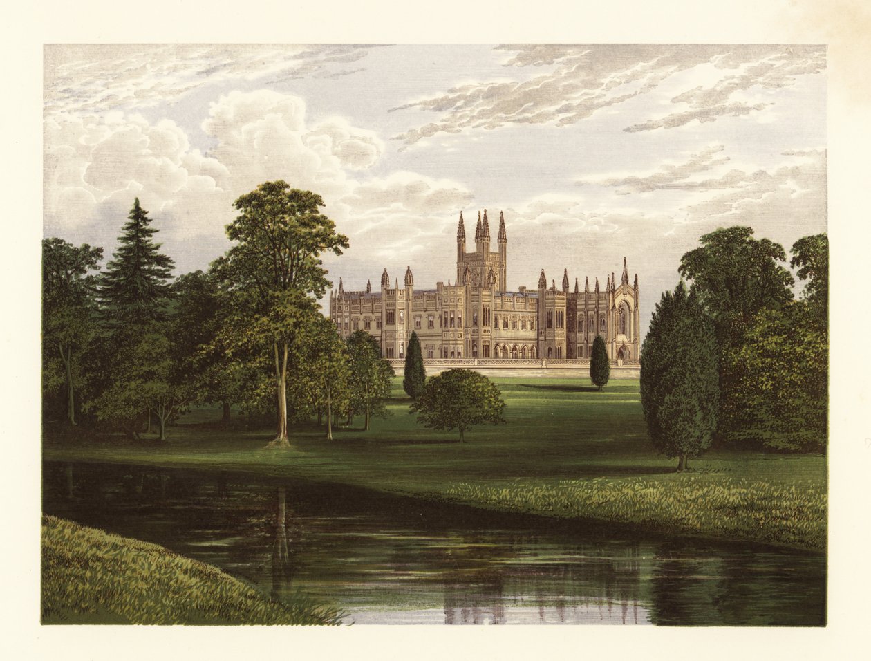Toddington Manor, Gloucestershire, Inghilterra da Alexander Francis (after) Lydon