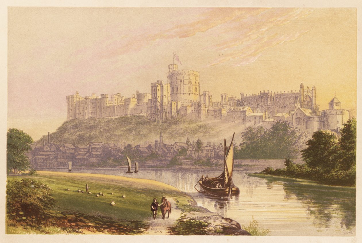 Castello di Windsor, Berkshire, Inghilterra da Alexander Francis (after) Lydon