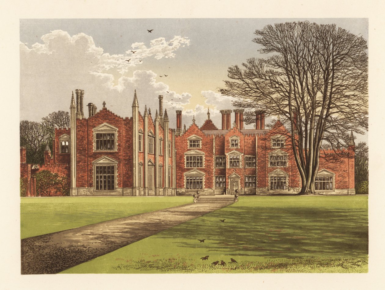 Witchingham Hall, Norfolk, Inghilterra da Alexander Francis (after) Lydon