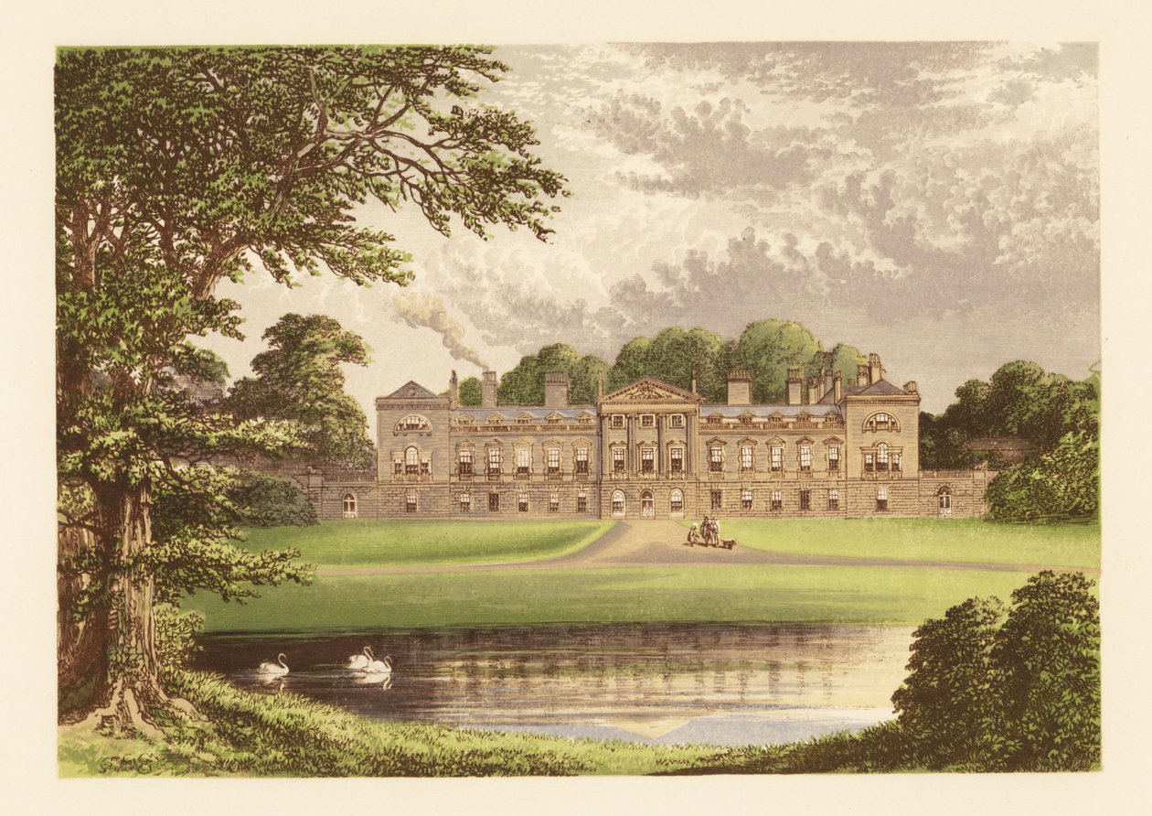 Abbazia di Woburn, Bedfordshire, Inghilterra da Alexander Francis (after) Lydon