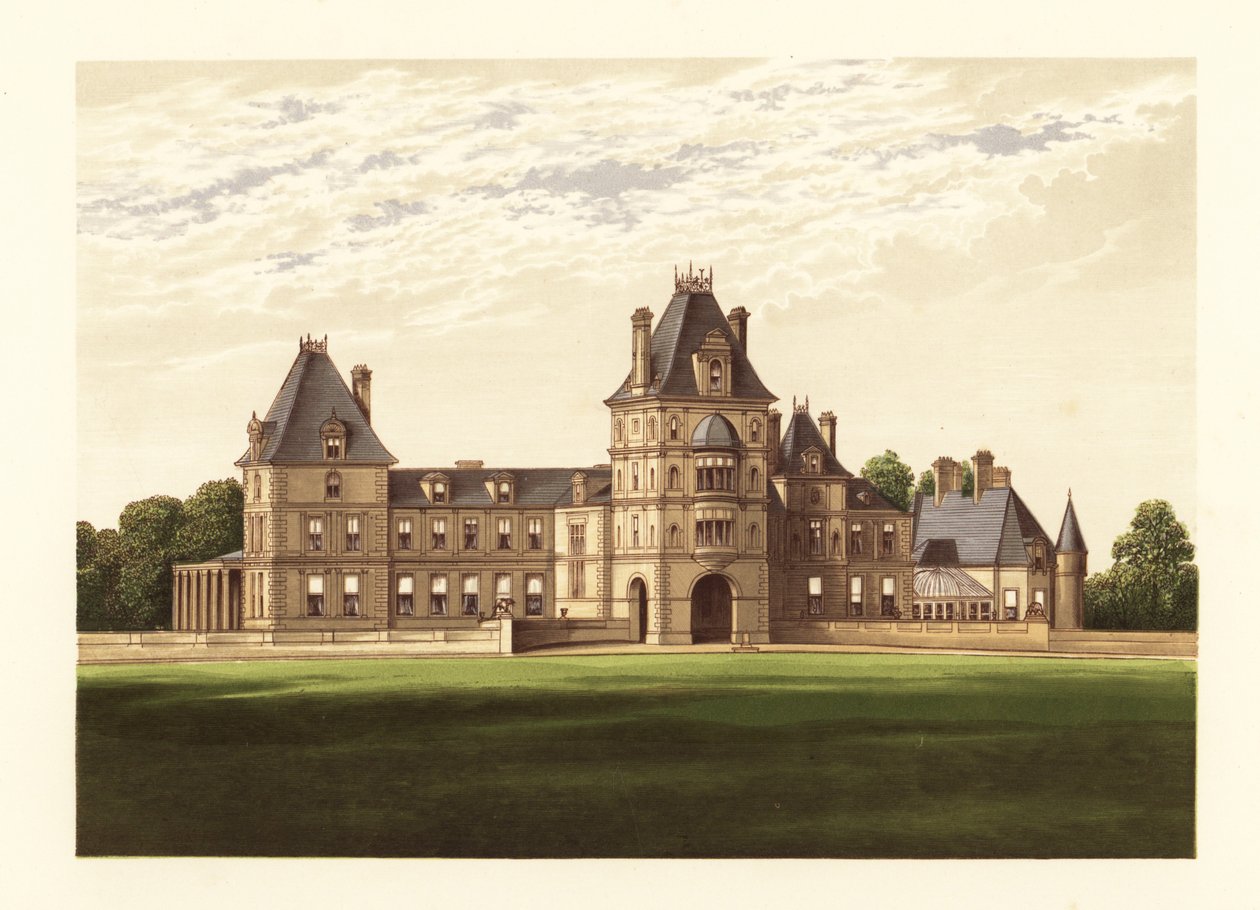 Wynnstay, Denbighshire, Galles da Alexander Francis (after) Lydon
