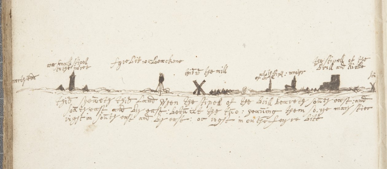 Giornale di Alexander Gillespie, (dettaglio), 1663 da Alexander Gillespie