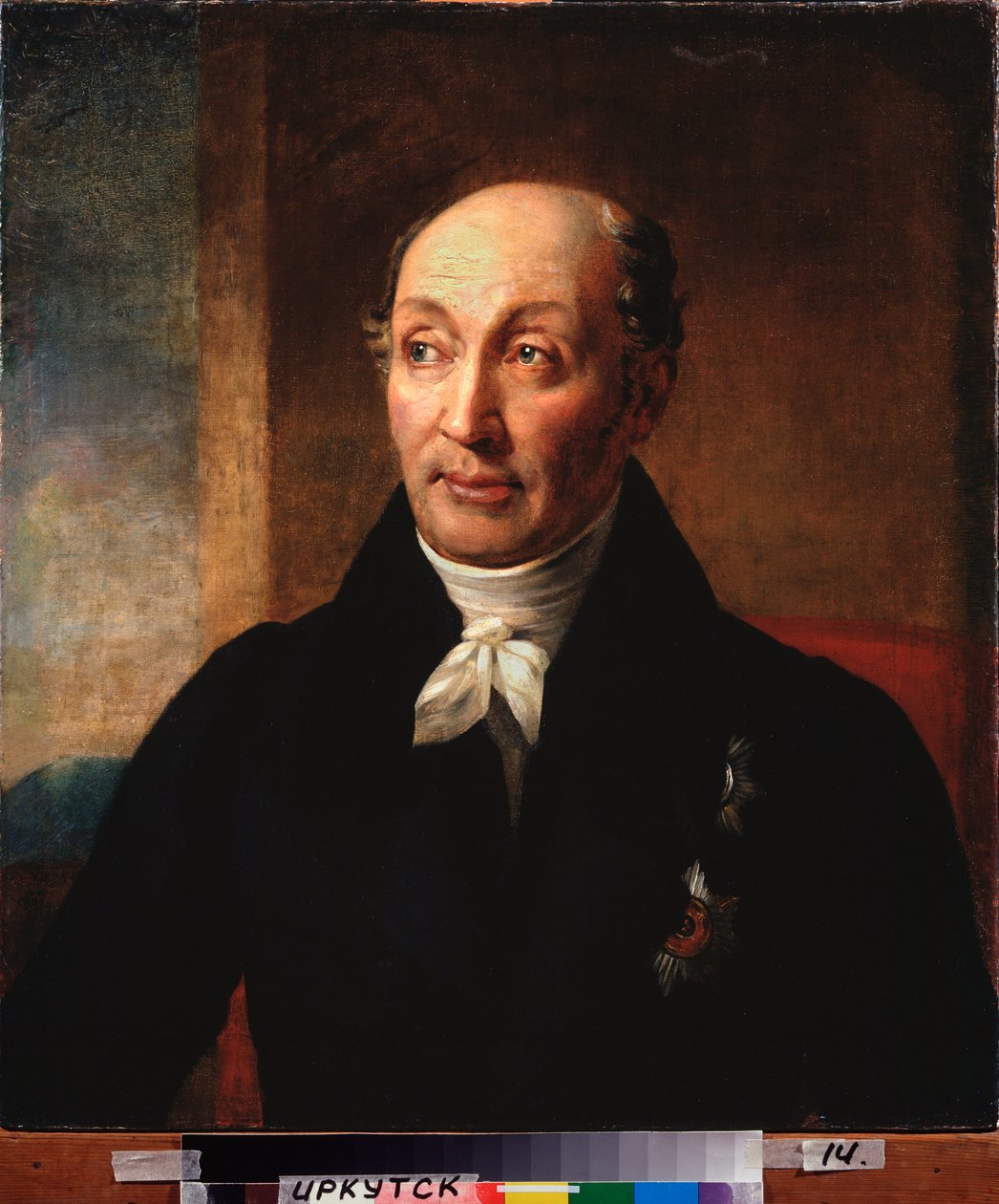 Ritratto del Segretario di Stato Conte Mikhail Speransky da Alexander Grigoryevich Varnek