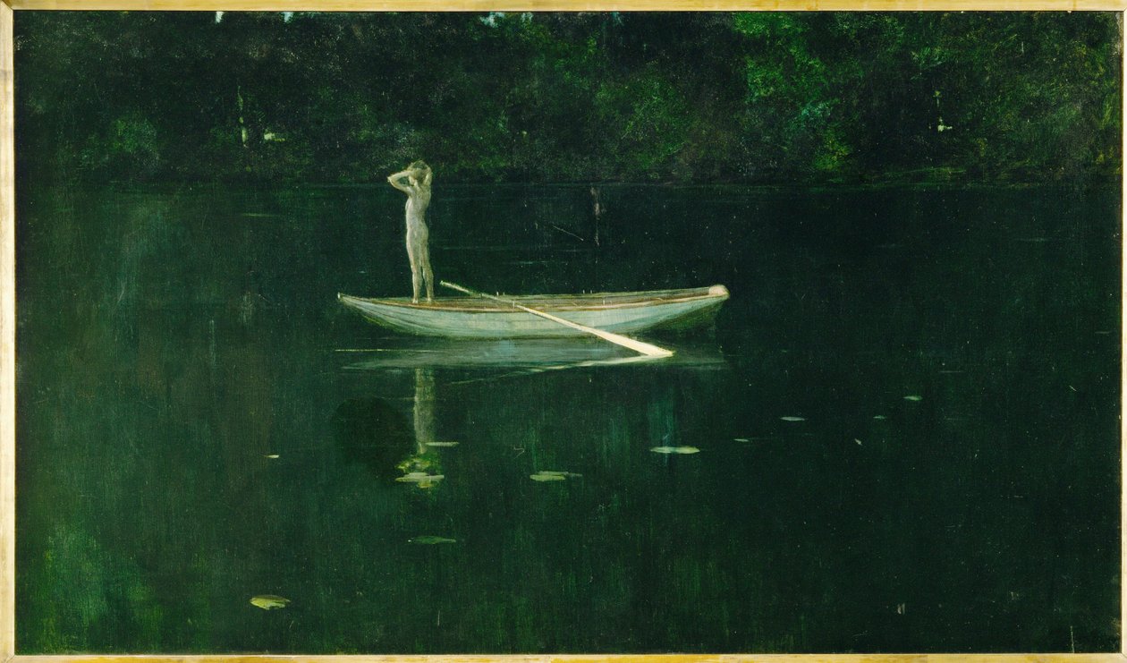 Solitudine (pittura su tela) da Alexander Harrison